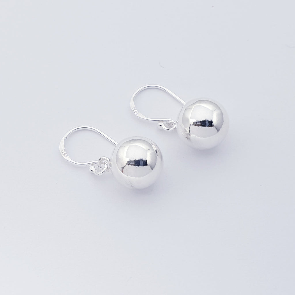 Sterling Silver Ball Earrings