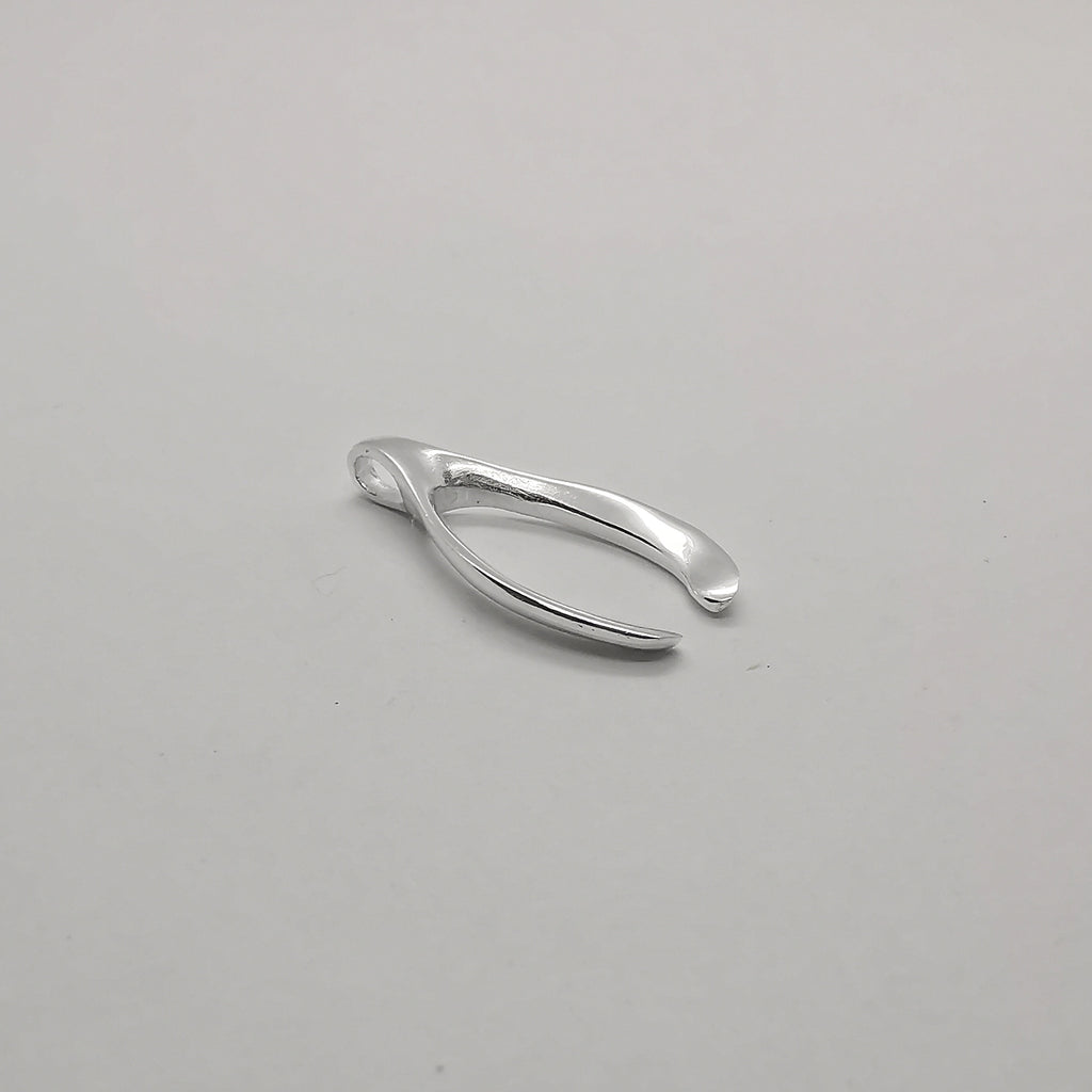 Sterling Silver Wishbone Pendant