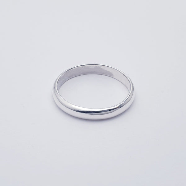 Sterling silver hot sale rings simple