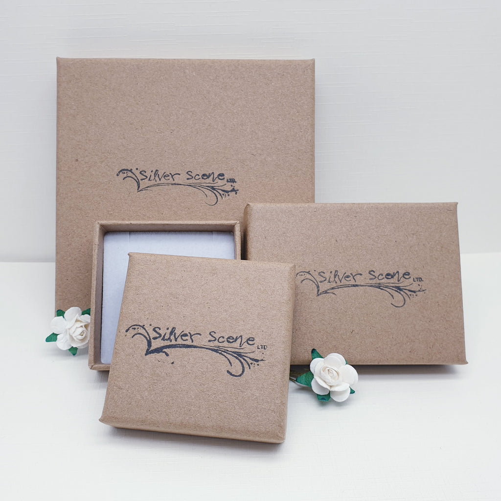 Sterling Silver Sun Studs