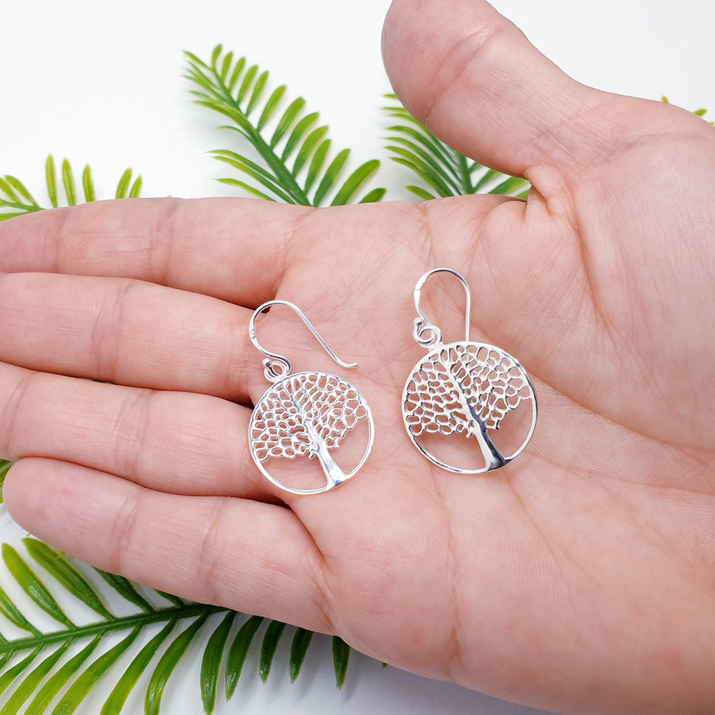 Sterling Silver Medium Tree Of Life Jewellery Set