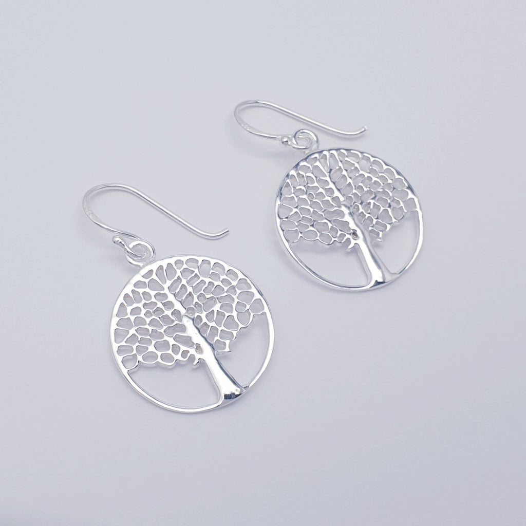 Sterling Silver Medium Tree Of Life Jewellery Set