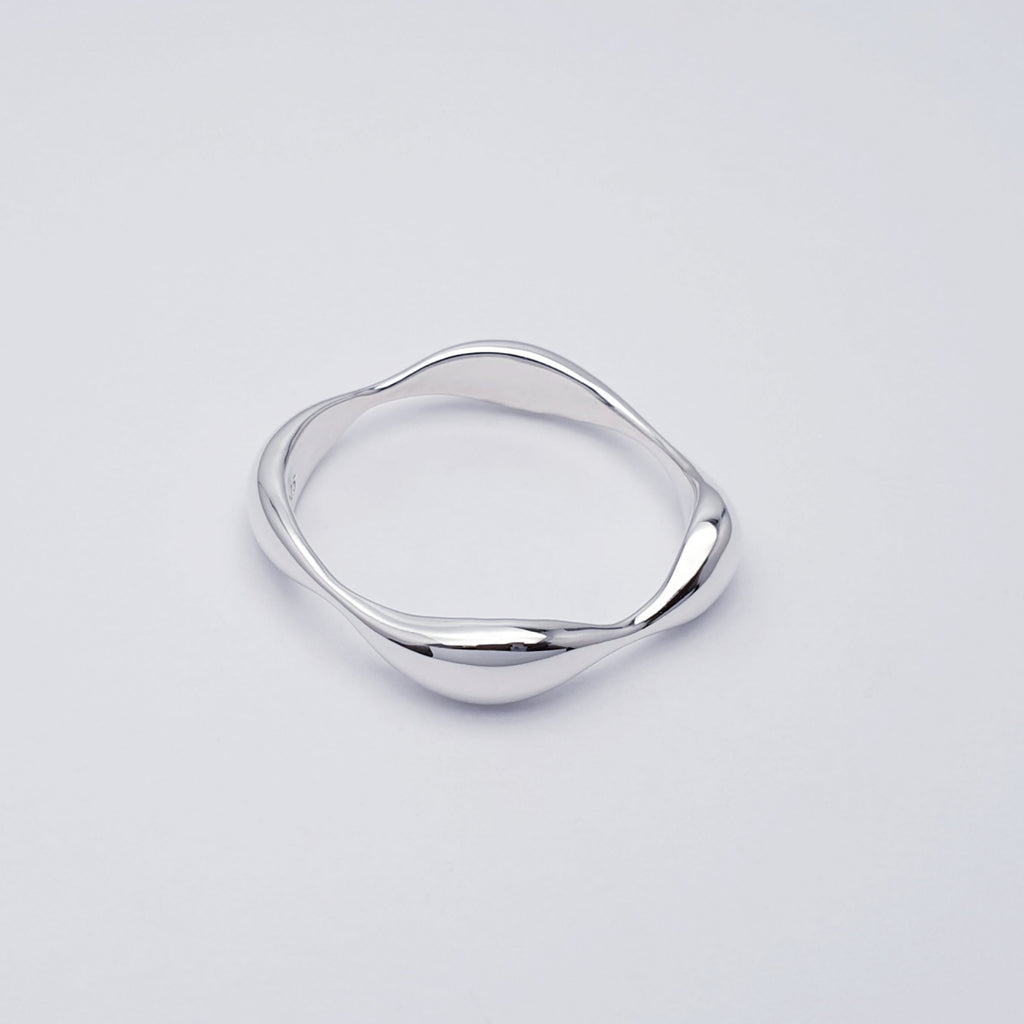 Sterling Silver Lava Ring