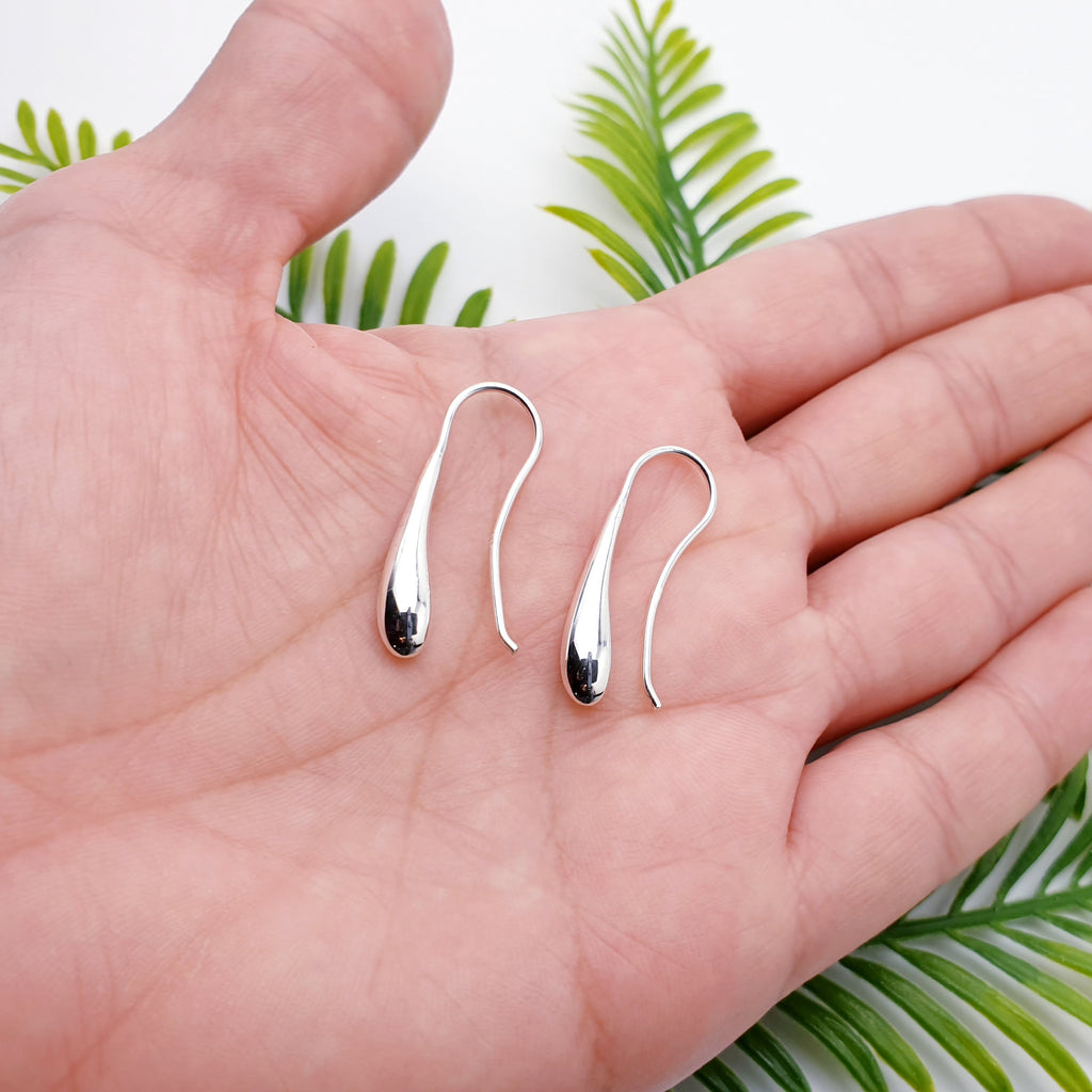 Sterling Silver Droplet Earrings