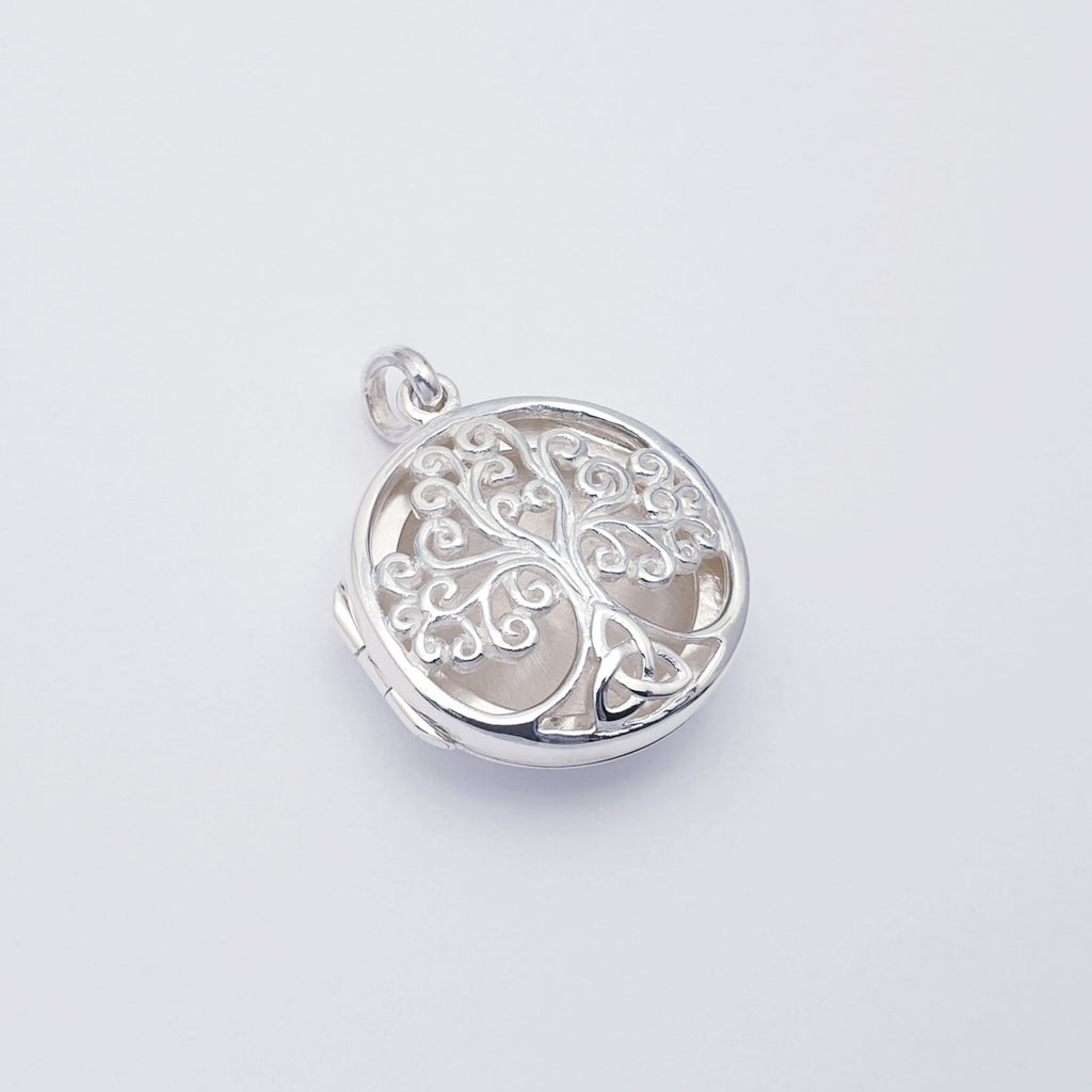 Sterling Silver Tree Of Life Locket