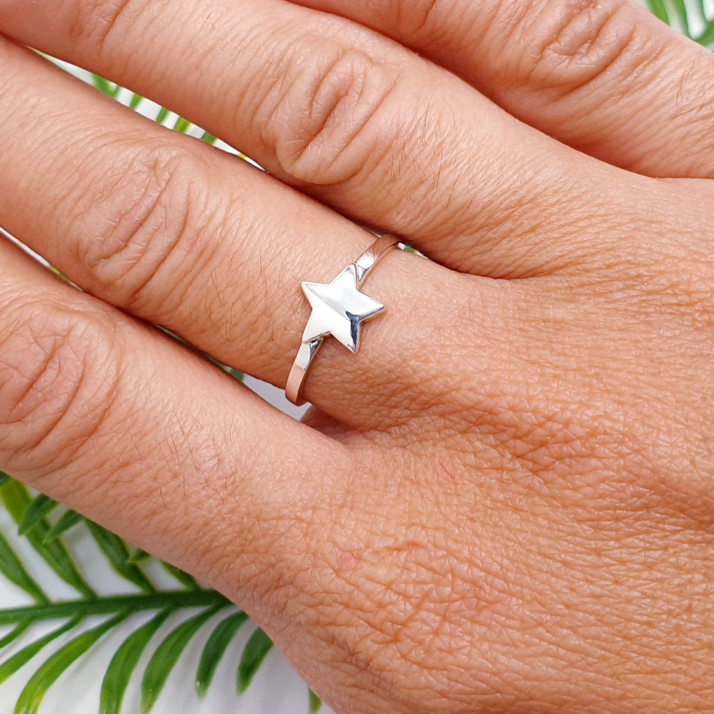Sterling Silver Star Ring