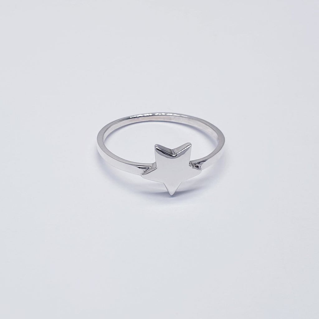 Sterling Silver Star Ring