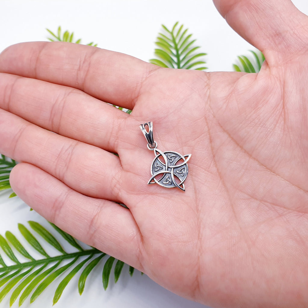 Sterling Silver Celtic Cross Pendant
