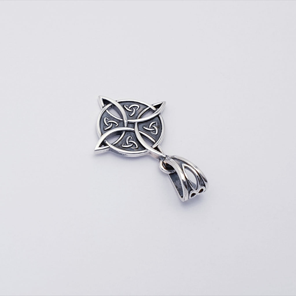 Sterling Silver Celtic Cross Pendant