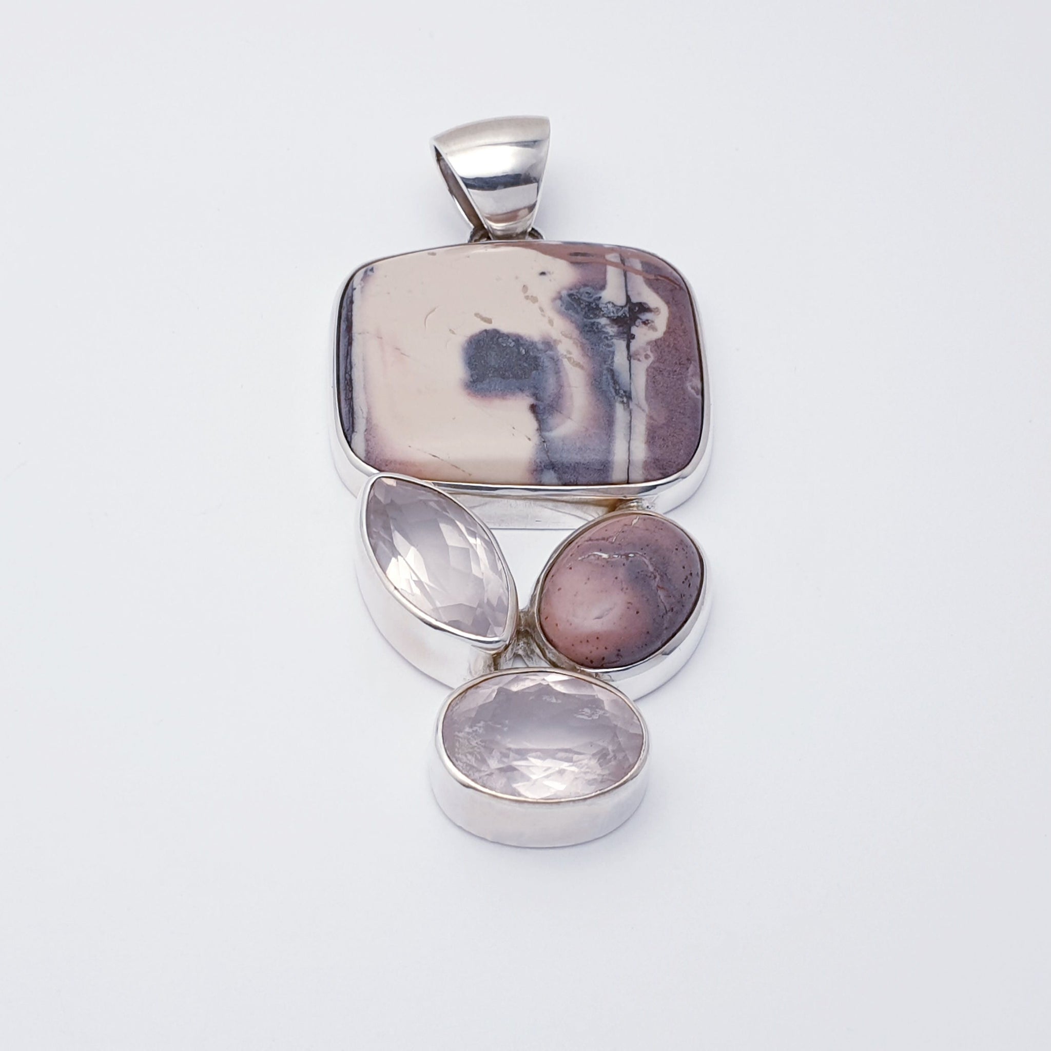 Pinolith Jasper Pendant 1 3/4