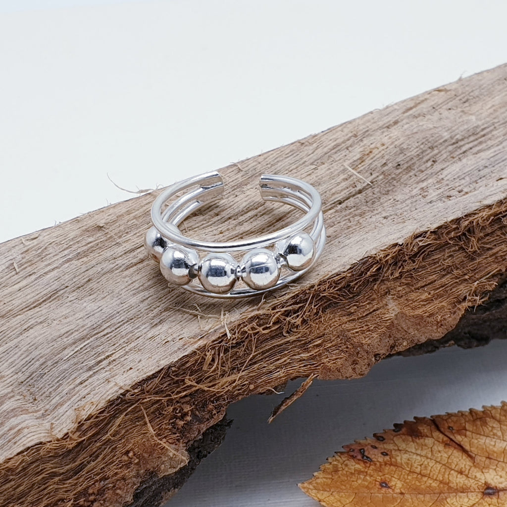 Sterling silver Toe ring (one) – Silver by Nature