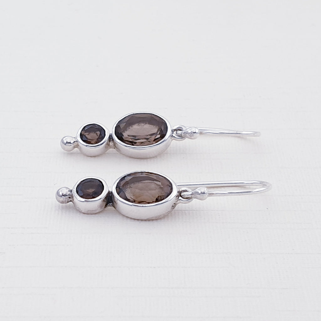 Smoky Quartz Keeva Earrings