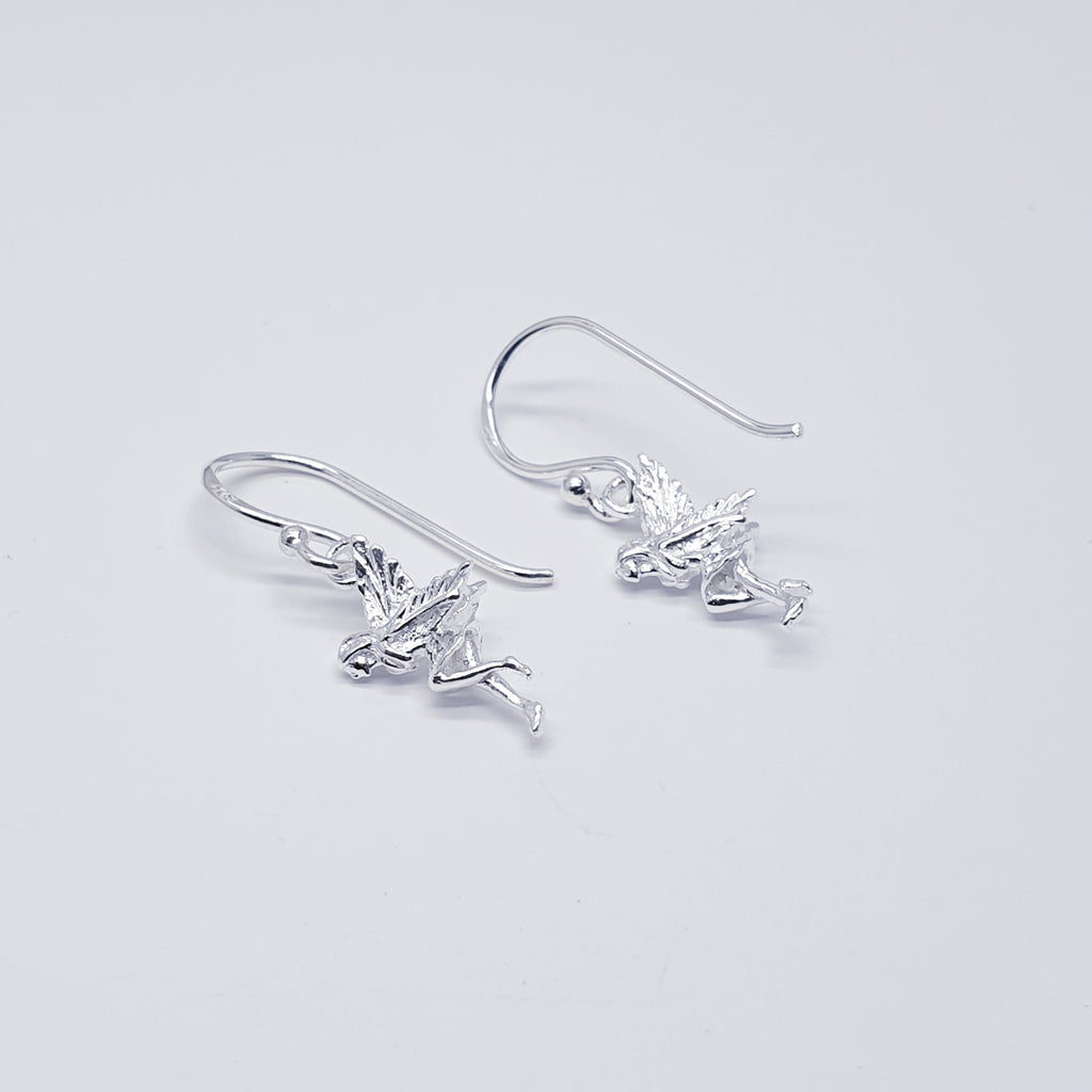 Sterling Silver Pixie Earrings
