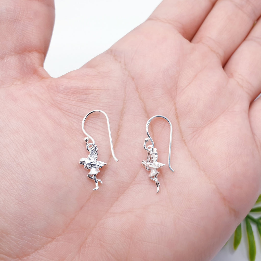 Sterling Silver Pixie Earrings