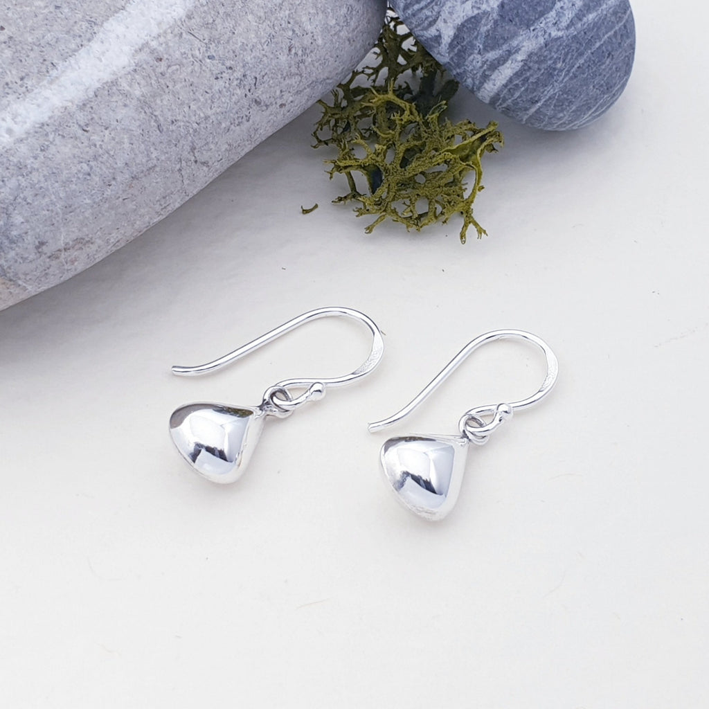 Sterling Silver Small Pear Drop Earrings