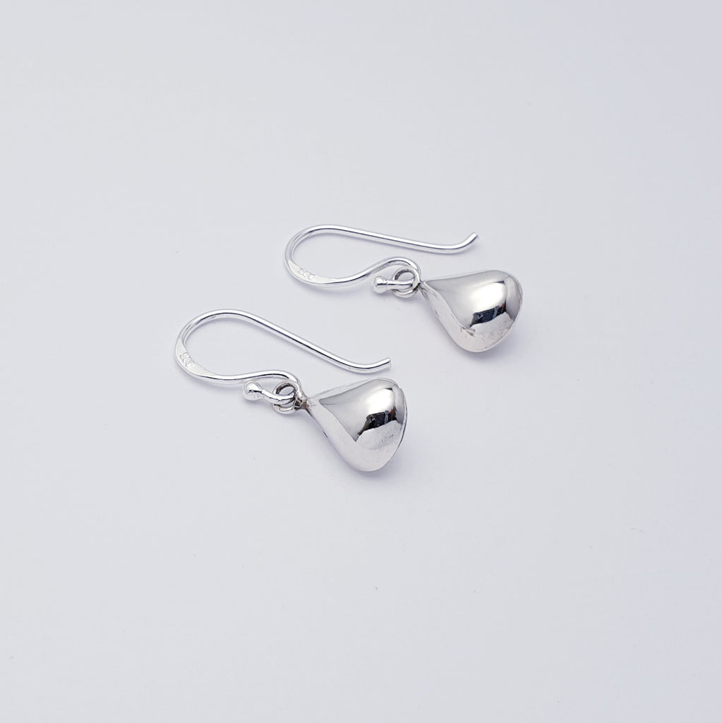 Sterling Silver Small Pear Drop Earrings