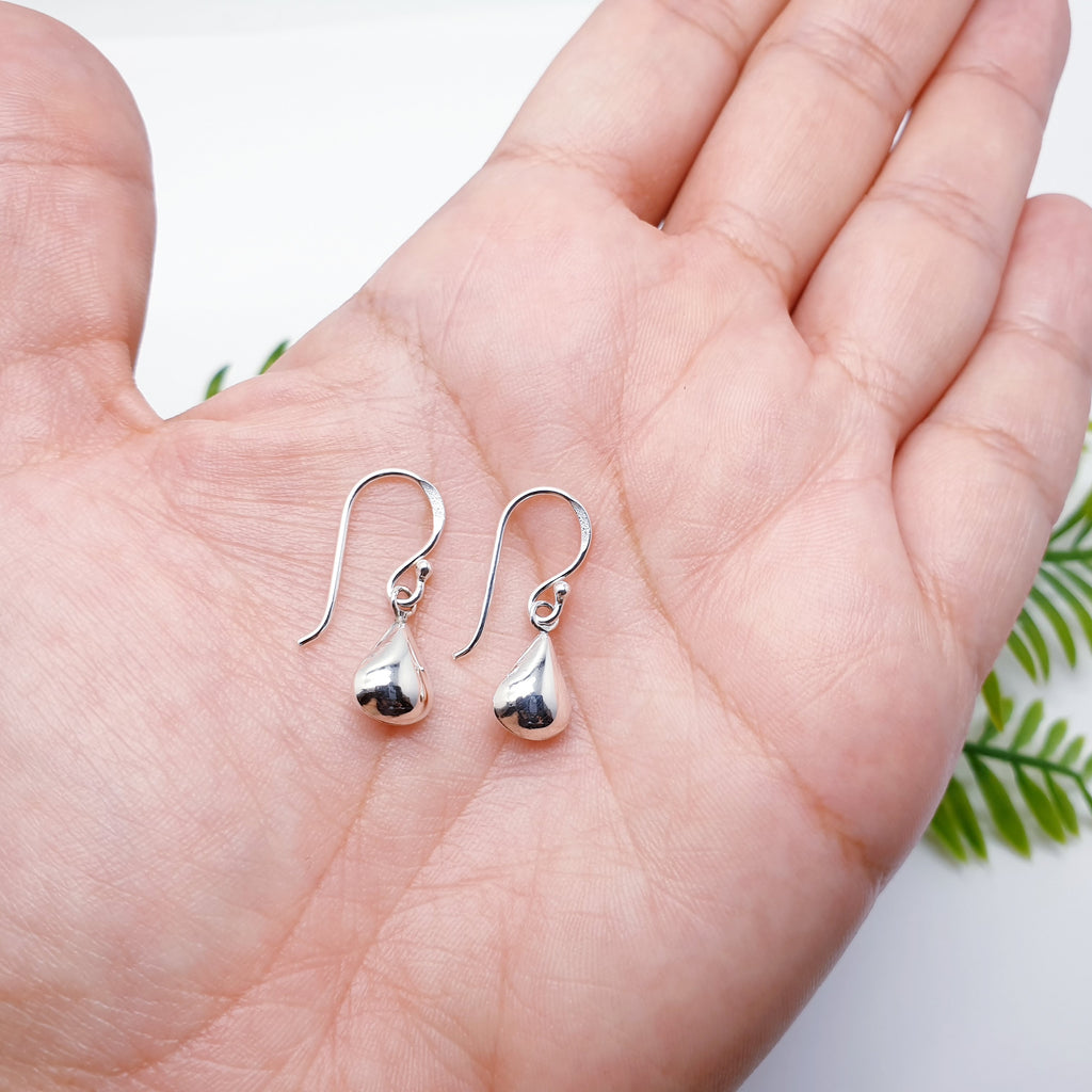 Sterling Silver Small Pear Drop Earrings