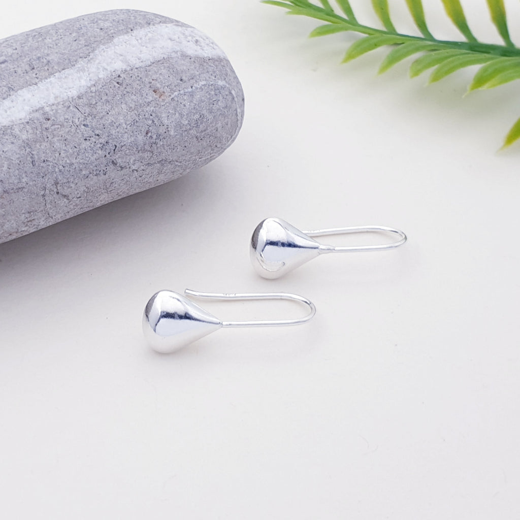 Sterling Silver Raindrop Earrings