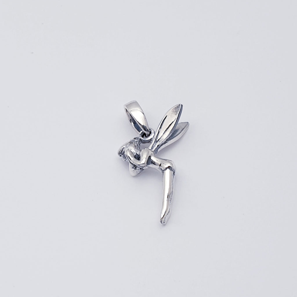 Sterling Silver Tinkerbell Fairy Pendant