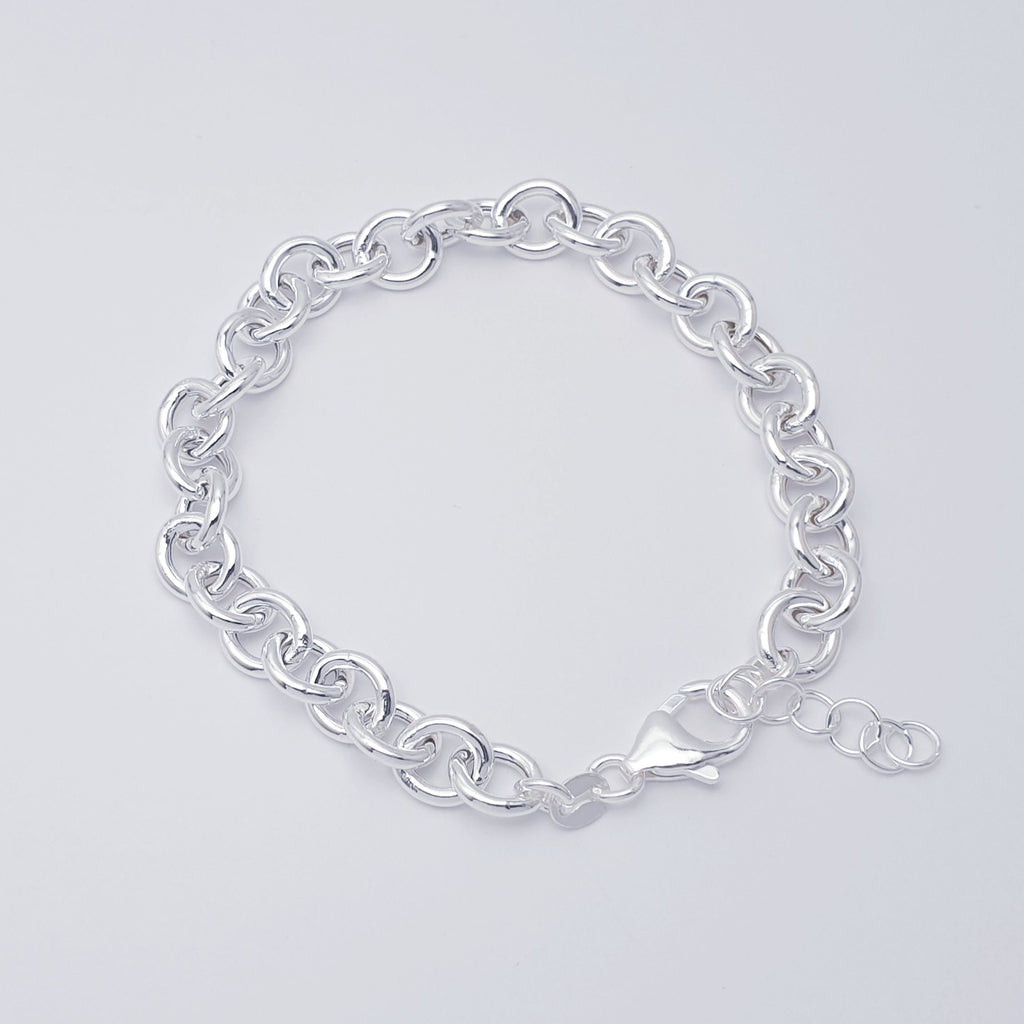 Sterling Silver Belcher Link Bracelet