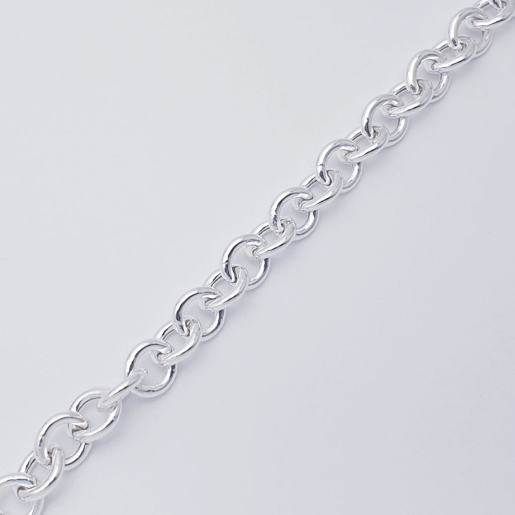 Sterling Silver Belcher Link Bracelet