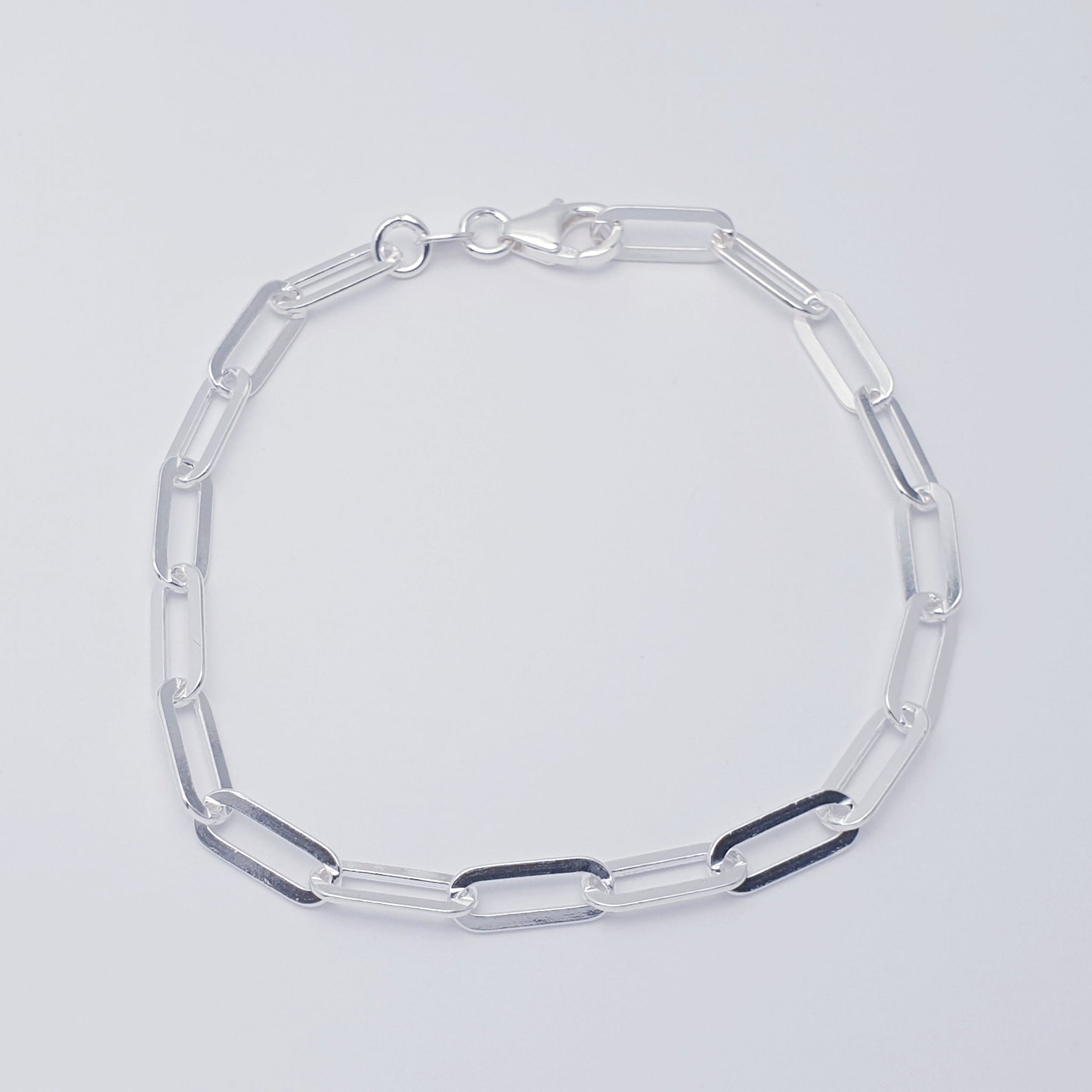 SILVER925 FLAT LINK BRACELET /シルバーブレスレット