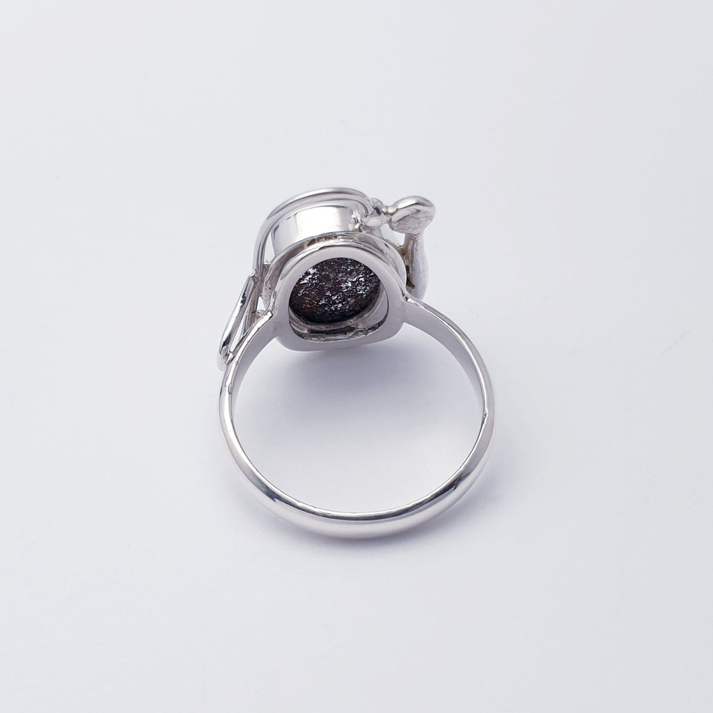 Lodolite Sterling Silver Asteria Ring